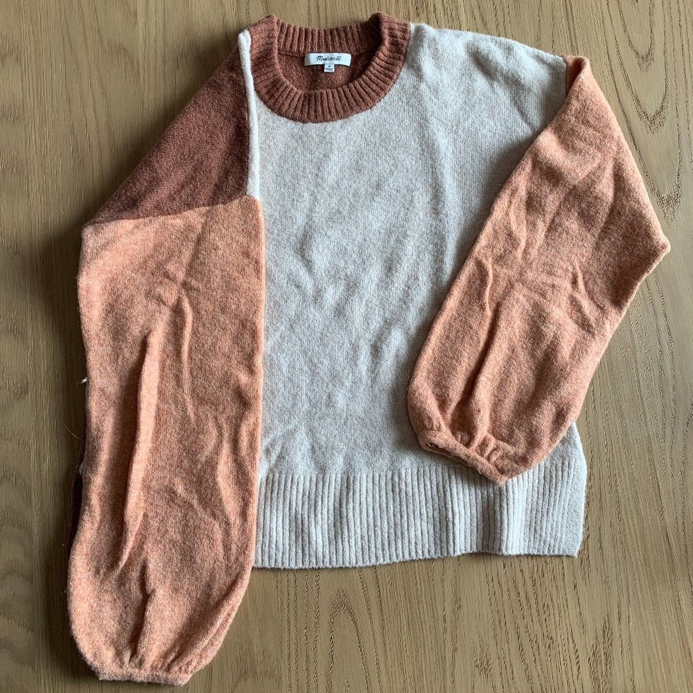 Madewell Payton Pullover Sweater in Coziest Yarn